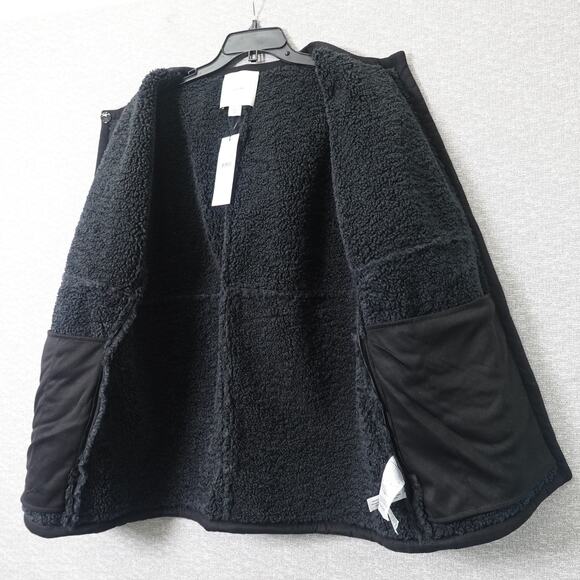 Calvin Klein Faux Shearling Relaxed Coat - Extra Large - Picture 3 of 12